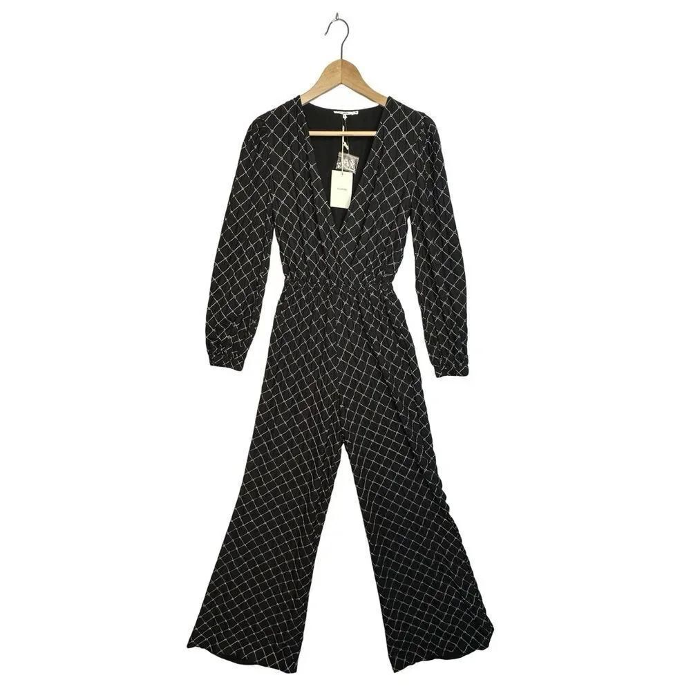 TULAROSA Azalea Jumpsuit in Black Size Small